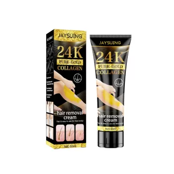Jaysuing 24K Pure Gold Collagen Hair Removal Cream Jaysuing 24K Pure Gold Collagen Hair Removal Cream
