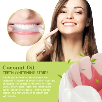 Teeth Whitening Stickers Cocoanut Oil Teeth Whitening Stickers Cocoanut Oil