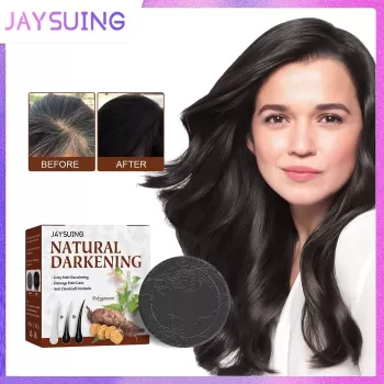 Jaysuing Natural Darkening Polygnumg Shampoo Bar Soap Jaysuing Natural Darkening Polygnumg Shampoo Bar Soap