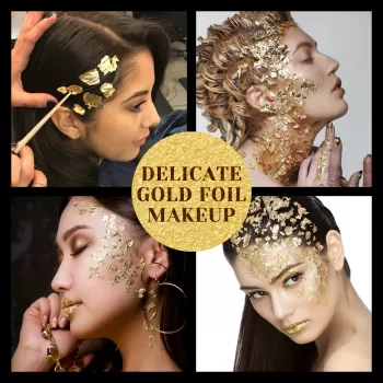 Jaysuing Gold Foil Leaf Paper Jaysuing Gold Foil Leaf Paper
