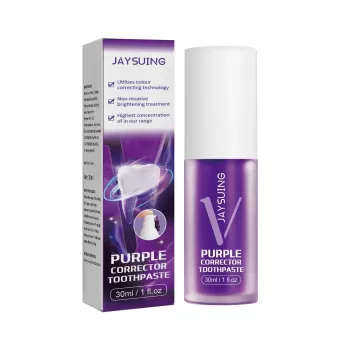 Jaysuing Purple Corrector Toothpaste Whitening Jaysuing Purple Corrector Toothpaste Whitening