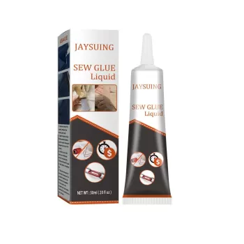 Jaysuing Sew Glue Clothes Fabric Leather Sew Drying Glue Liquid Jaysuing Sew Glue Clothes Fabric Leather Sew Drying Glue Liquid
