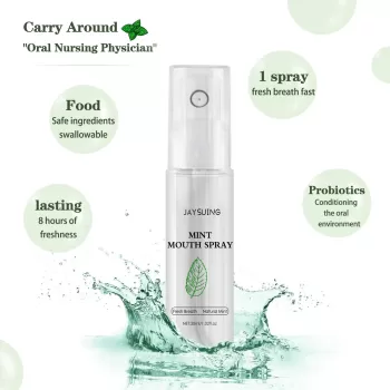 Jaysuing Mint Mouth Spray Cleans Jaysuing Mint Mouth Spray Cleans